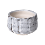 Gifu Chawan matcha bowl — Mino ware, white glaze, handcrafted Japan, Slow Social Club