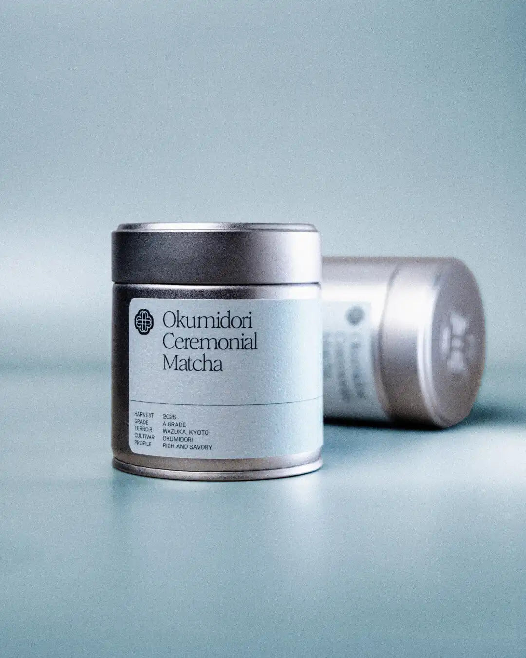 Okumidori matcha powder — jade green colour, ultra-fine texture, single cultivar